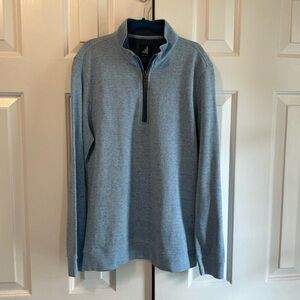johnnie-O Light Blue 1/2 Zip Pullover